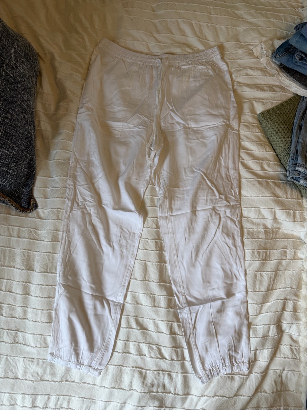 O'Neill White Women’s Drawstring Jogger Pants